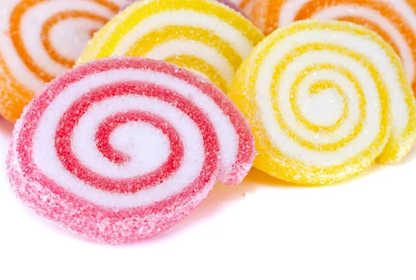 Colorful sweet fruit candy. — Stock Photo, Image