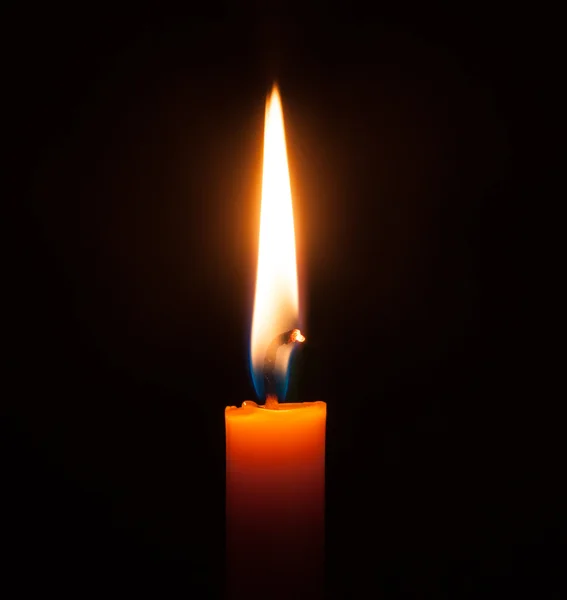 Luz de velas. — Fotografia de Stock