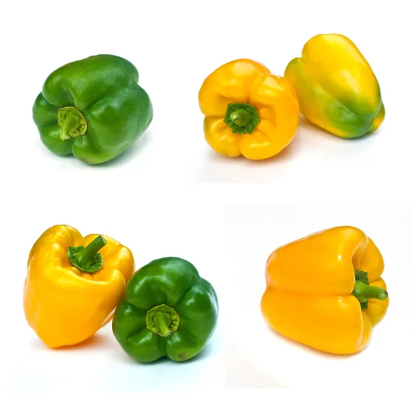 taze tatlı sarı kırmızı biber .