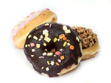 Donuts sprinkles ile.