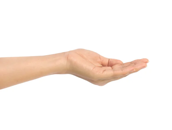 Женский знак руки . — стоковое фото