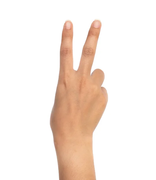 Women hand sign. — Stock Photo, Image