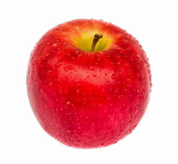 Świeże czerwone jabłko. — Zdjęcie stockowe
