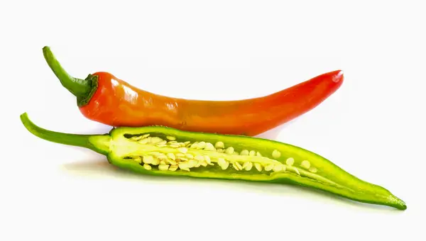 Hot chili peppers . — Stock Photo, Image