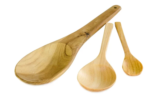 Cucchiaio di legno  . — Foto Stock
