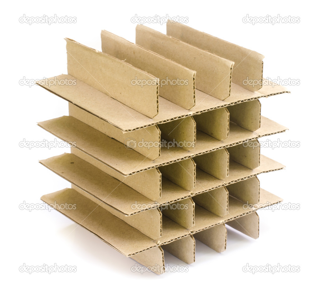 Cardboard paper model .