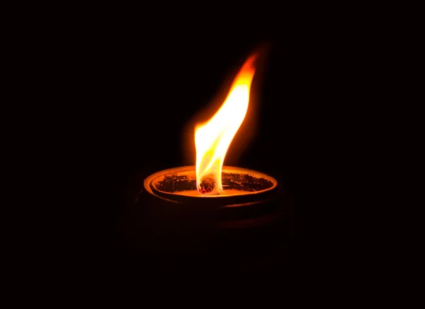 Kerzenschein. — Stockfoto