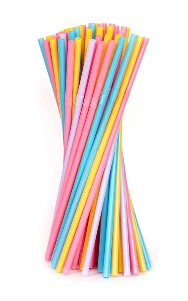 Colorful drinking straws. — Stock Photo, Image
