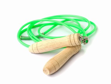 Yeşil ip atlama.