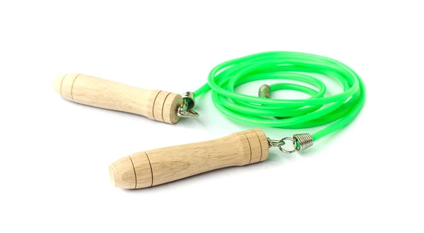 Verde saltar la cuerda . — Foto de Stock