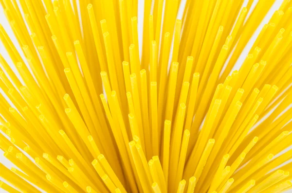 Uncooked italian spaghetti. — Stock Photo, Image