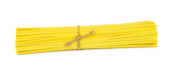 Uncooked italian spaghetti . — Stock Photo, Image