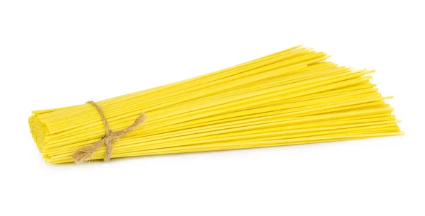 Uncooked italian spaghetti . — Stock Photo, Image