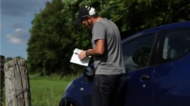 seyahat. sürücü ile haritalar