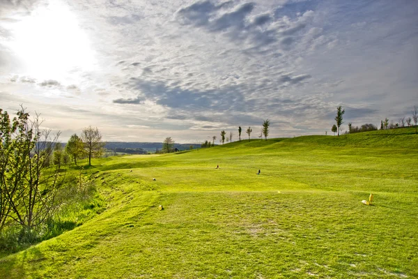 Golf putting-green — Foto de Stock