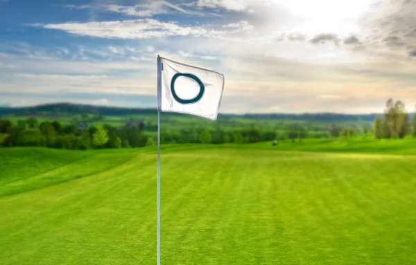 Putting green da golf — Foto Stock