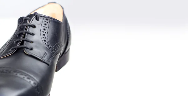 Close up of stylish man's shoe — Stockfoto