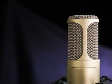 The Golden Microphone clipart