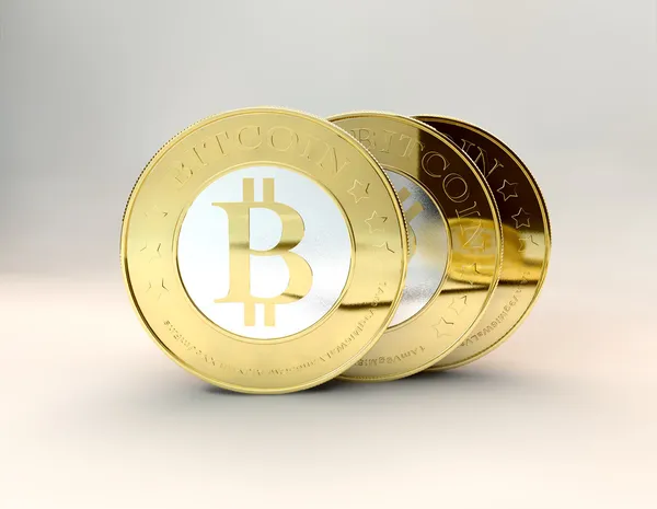 Bitcoins — Stock Photo, Image