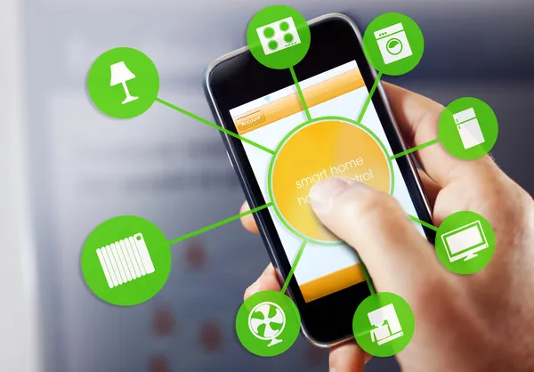Appareil de maison intelligente - Contrôle à domicile — Photo