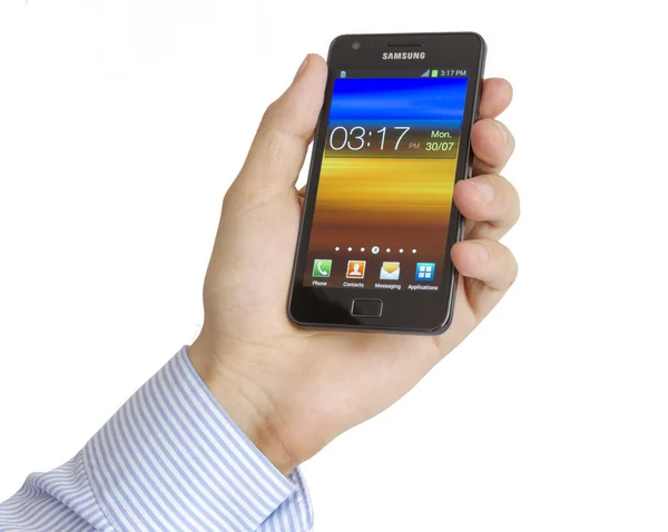 Samsung Galaxy Sii — Zdjęcie stockowe