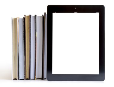 kitap ve ipad 3 konsept