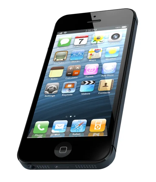 Nieuwe moderne iphone 5 — Stockfoto