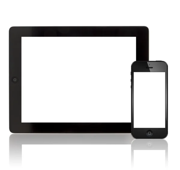 Apple New iPad 3 and iPhone 5 — Stock Photo, Image