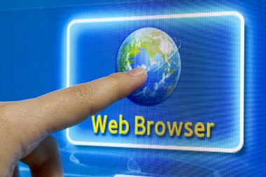 parmak dokunmatik ekran