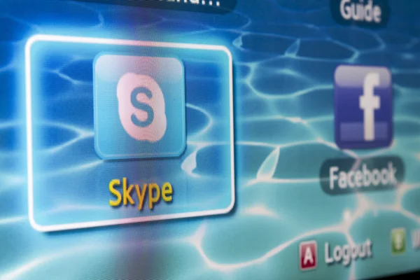 Skype — Stockfoto