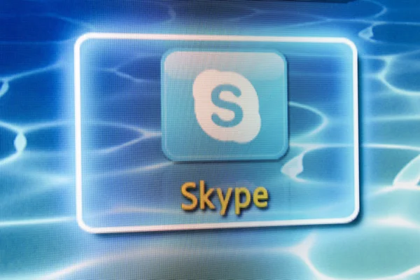 Skype — Stockfoto