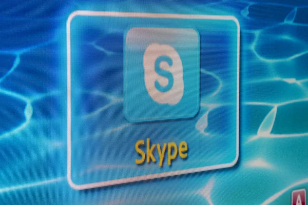 Skype — Stockfoto