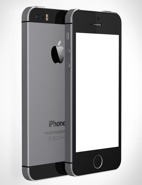 IPhone 5s med blank skärm — Stockfoto