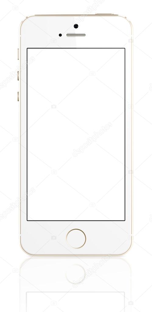 Gold Iphone 5s With Blank Screen Stock Editorial Photo C Manae