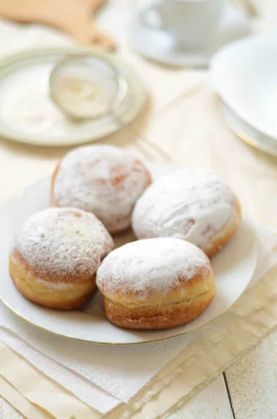 Bismarck donuts — Stockfoto