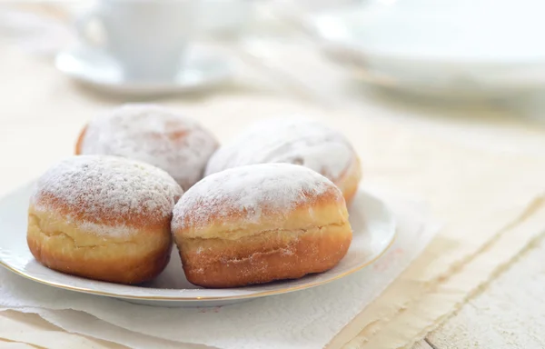 Bismarck donuts — Stockfoto