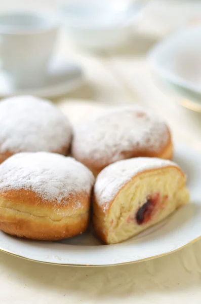 Bismarck donuts — Stockfoto