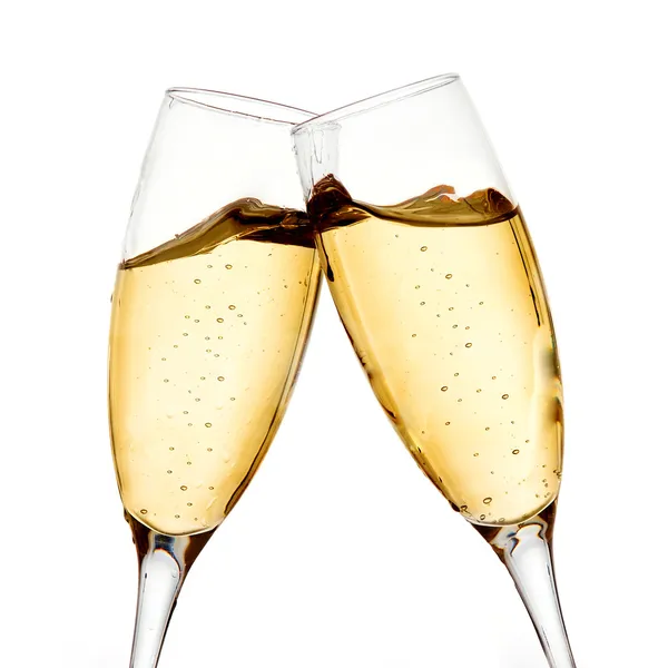 Dos copas de champán —  Fotos de Stock