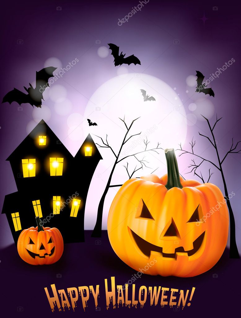 Halloween background Vector