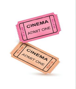 eski numaralarla bağbozumu kağıt bilet vektör. vektör