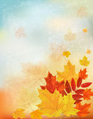 abstraktní retro podzimní pozadí pro váš návrh. vektor