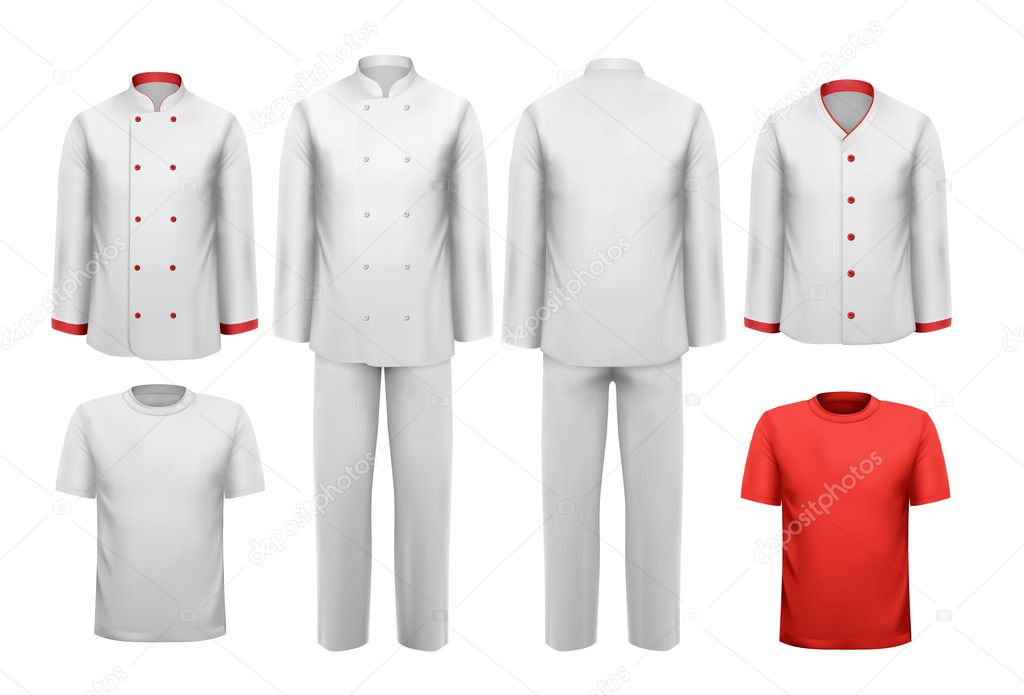Download The Set Of Various Work Clothes Vector Illustration Stock Vector Image By C Almoond 41964539