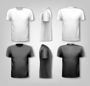 örnek metin alanı ile t-shirt. vektör. 