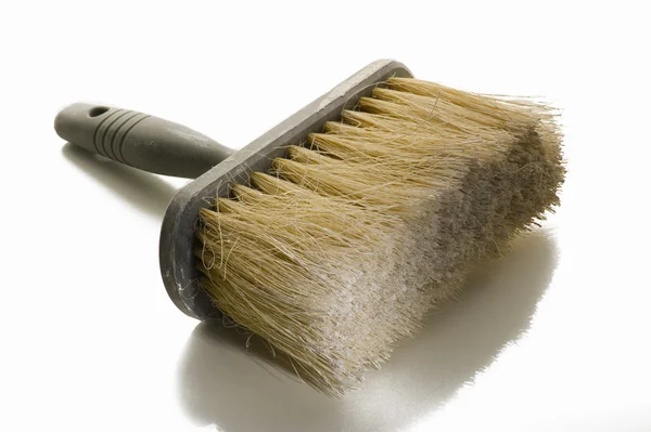 Large paint brush or wallpapering brush — Stock Photo, Image