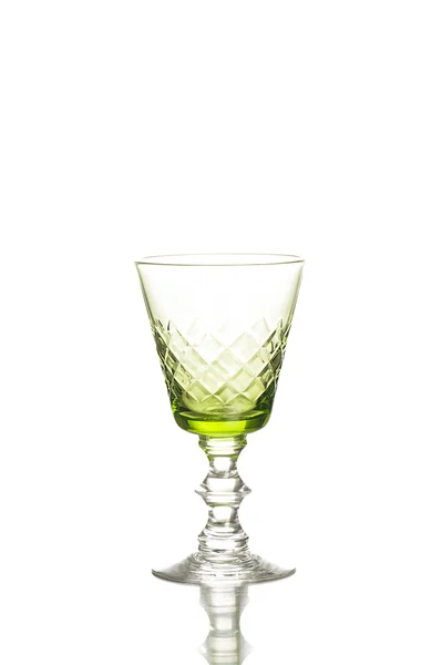 Elegante verde matizado de vinho — Fotografia de Stock