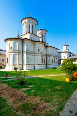 Horezu monastery in Romania clipart