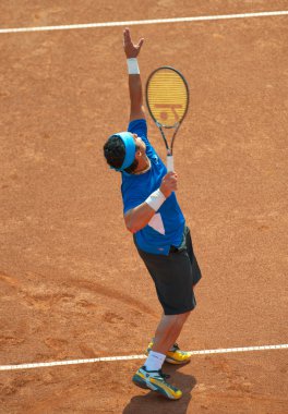 Bucharest, Romanya - 17 Eylül: tanımlanamayan tenis oyuncusu