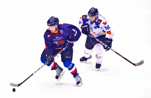 Bucharest, Romanya - 11 Mart: tanımlanamayan hokey oyuncuları yet