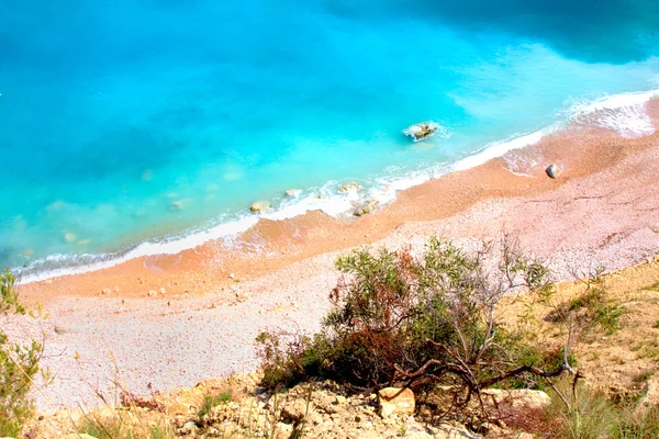 Wunderschöner Strand im Sommer, Spanien — Stockfoto