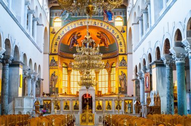Yunan Ortodoks Kilisesi iç, saint dimitrios Selanik